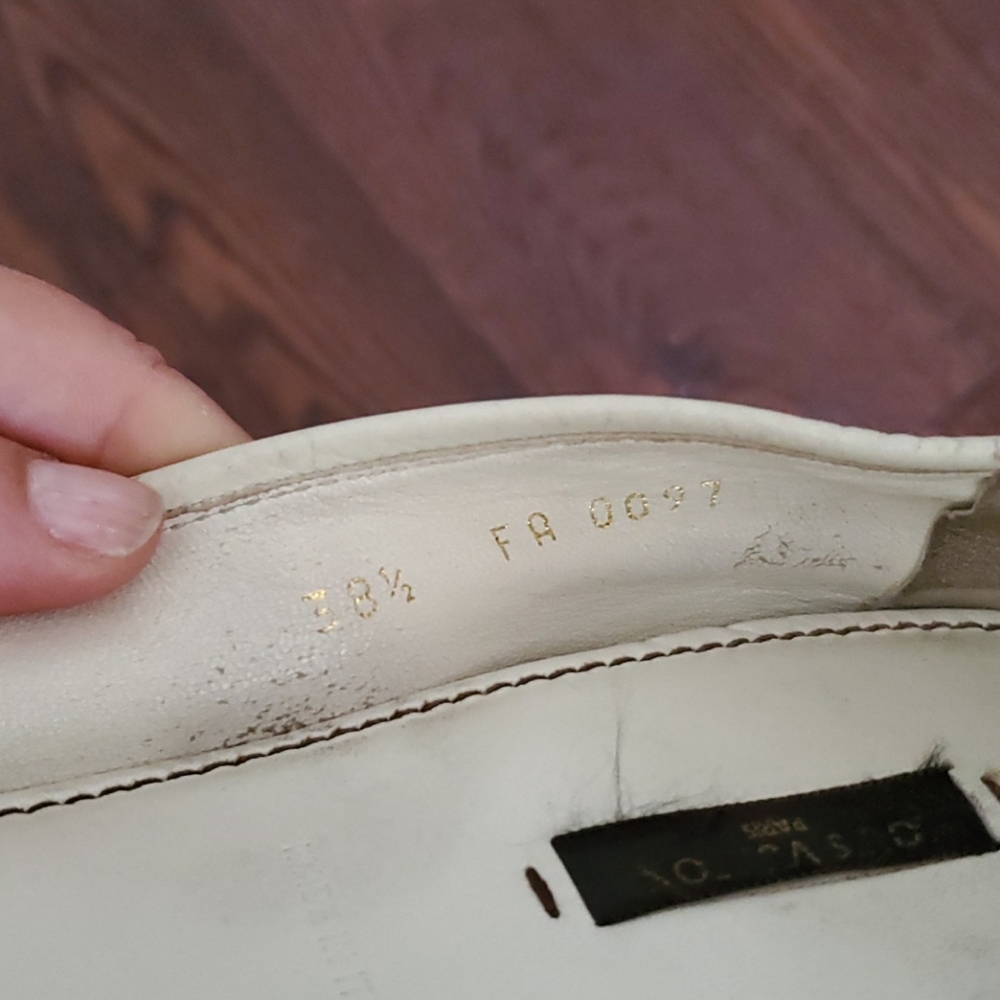 Louis Vuitton IVORY Ballet Flats - Picture 4 of 11